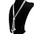 abordables Collares-Mujer Borlas Cuentas Collares Declaración / collar largo - damas, Elegante Plata Gargantillas Joyas Para Fiesta