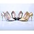 cheap Women&#039;s Heels-Women&#039;s Stiletto Heel Dress Party &amp; Evening Crystal Leatherette Golden / Black / Purple