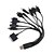 Недорогие Другие кабели-10 в 1 кабель многофункциональный разъем зарядного устройства кабель USB-адаптер универсальный USB-кабель для передачи данных для мобильного телефона / MP3 / MP4 / GPS / Ipod