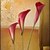 cheap Prints-E-HOME® Stretched Canvas Art Flower Decoration Painting  Set of 2