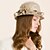 זול כיסוי ראש לחתונה-נשים צמר כיסוי ראש-חתונה אירוע מיוחד קז&#039;ואל חוץ כובעים חלק 1