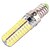 billige Lyspærer-1 stk 12 W LED-kornpærer 1200 lm E14 E12 G8 T 80 LED perler SMD 5730 Mulighet for demping Dekorativ Varm hvit Kjølig hvit 110-130 V
