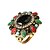 זול Fashion Ring-טבעת הצהרה אומן צבע מסך ציפוי זהב נשים אסייתי אופנתי / בגדי ריקוד נשים