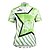 cheap Women&#039;s Cycling Clothing-ILPALADINO Women&#039;s Short Sleeve Cycling Jersey Summer Polyester Green Floral Botanical Funny Bike Jersey Top Mountain Bike MTB Road Bike Cycling Ultraviolet Resistant Quick Dry Breathable Sports