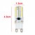 abordables Ampoules LED double broche-1pc 6 W LED à Double Broches 500-550 lm G9 T 72 Perles LED SMD 3014 Décorative Blanc Chaud Blanc Froid 220-240 V / 1 pièce / RoHs