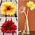 cheap Artificial Flower-Artificial Flowers 5 Branch Modern Style Daisies Tabletop Flower