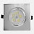 Недорогие Светодиодные встраиваемые светильники-YouOKLight Встроенное освещение 450 lm 5 Светодиодные бусины Высокомощный LED Декоративная Тёплый белый 85-265 V / 2 шт. / RoHs / 100
