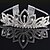 cheap Hair Jewelry-Women&#039;s Elegant &amp; Luxurious Imitation Diamond Silver Alloy Tiaras Forehead Crown Wedding Party