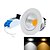 baratos Luzes LED de Encaixe-6000-6500/3000-3200lm Lâmpada de Embutir 1 Contas LED LED Integrado Regulável Branco Quente Branco Frio 85-265V