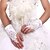 cheap Wedding Gloves-Spandex Wrist Length Glove Bridal Gloves / Party / Evening Gloves With Pearl Wedding / Party Glove