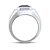 voordelige Ring-Ringen,Sterlingzilver Diamant / imitatie Sapphire / imitatie Diamond Rechthoekige vorm Feest / Dagelijks / Causaal / Sport / n.v.t.