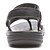 cheap Men&#039;s Sandals-Aokang Men&#039;s Leather Slippers Black