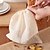 cheap Kitchen Utensils &amp; Gadgets-Pure Cotton Soup Filter Bag Herbal tew Tea Strain Drawstring Cheesecloth Sachet 1pc