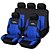 abordables Fundas de asiento para coche-AUTOYOUTH Fundas para asiento Cubre asientos Rojo / Azul / Gris Textil Común Para Volvo / Volkswagen / Toyota