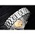 voordelige Mechanische Horloges-Carnival Heren Skeleton horloge Automatisch opwindmechanisme Hol Gegraveerd Roestvrij staal Band Wit Zwart