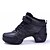olcso Tánccipők-Női Dance Shoes Tánccipők Magassarkúk Sportcipő Fűző Kubai sarok Szabványos méret Fekete / Otthoni / Teljesítmény / Gyakorlat / Professzionális