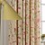 cheap Curtains Drapes-Curtains Drapes Bedroom Polyester Print / Blackout