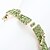 cheap Bracelets-Chain Tennis Alloy Bracelet Jewelry Green For Wedding Party Special Occasion Anniversary Birthday Gift / Engagement