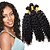 baratos Extensões de Cabelo com Cor Natural-1 pacote Cabelo Brasileiro Encaracolado Weave Curly Cabelo Humano Cabelo Humano Ondulado Tramas de cabelo humano Extensões de cabelo humano