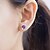 cheap Earrings-Women&#039;s Stud Earrings Crystal Silver Plated Jewelry For