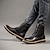 Χαμηλού Κόστους Ανδρικές Μπότες-Ανδρικά Μπότες Δερμάτινα παπούτσια Παπούτσια άνεσης Μπότες Μάχης Δουλειά Causal ΕΞΩΤΕΡΙΚΟΥ ΧΩΡΟΥ Γραφείο &amp; Καριέρα Δέρμα 15.24-20.32 cm 20.32-25.4 cm Μποτίνια Μαύρο Καφέ Φθινόπωρο Χειμώνας / Κορδόνια