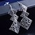 preiswerte עגילים אופנתיים-Women&#039;s Drop Earrings Hanging Earrings Ladies Earrings Jewelry Golden / Silver For Wedding Party Casual Daily