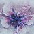 cheap Animal Paintings-Oil Painting Hand Painted - Floral / Botanical Modern Stretched Canvas