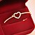 cheap Bangles Bracelets-Women&#039;s Charm Bracelet Bracelet Bangles Heart Love Hollow Heart Ladies Imitation Diamond Bracelet Jewelry Golden For Gift Daily Casual