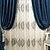 billige Gennemsigtige gardiner-Skræddersyet Øko Venlig Sheer Gardiner Shades To paneler 2*(W183cm×L160cm) / Mønstret / Soveværelse