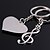 cheap Keychains-Keychain Silver Alloy Fashion For Birthday / Gift