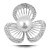 billige Brosjer-koreansk Clover blomster naturlig ferskvann perle brosje