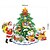 cheap Wall Stickers-3D Wall Stickers Wall Decals, The Christmas Tree Decor Mural PVC Wall Stickers