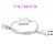 cheap LED Strip Lights-2M LED Light Strips Flexible Tiktok Lights 120 leds SMD 5050 Wateproof Warm White Cold White IP65(EU Plug , AC 220V)