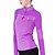 abordables Vêtements de fitness et yoga-Femme Yoga Top Elasthanne Zumba Course / Running Fitness Tee Shirt Hauts / Top Manches Longues Tenues de Sport Respirable Doux Elastique Anti-transpiration Elastique