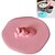 abordables Verres et Tasses-Couvercle conception d&#039;hippopotame mignon 1pc anti-poussière silicone créative couvercle cup (couleur aléatoire)