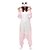 ieftine Pijamale Kigurumi-Adulți Kigurumi Pijama Kigurumi Mouse Animal Pijama Întreagă Lână polară Cosplay Pentru Bărbați și femei Sleepwear Pentru Animale Desen animat Festival / Sărbătoare Costume / Leotard / Onesie
