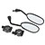 cheap Side Mirrors &amp; Accessories-1 Pair Motorcycle Bike Side Rear View Mirror 8mm with 2 Handlebar Mount Holder