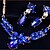 cheap Jewelry Sets-Women&#039;s Sapphire Crystal Citrine Jewelry Set Drop Earrings Statement Necklace Marquise Cut Ladies Earrings Jewelry Red / Blue / Champagne For Party