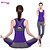 voordelige Kleding-Dames Trainingspak Yogabroek met top Zomer Paars Rood Lichtblauw Zumba Fitness Sportschooltraining Sportoutfits Mouwloos Sport Sportkleding Sneldrogend Ademend Compressie Lichtgewicht materiaal