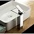 abordables Robinetteries de lavabo-Robinet lavabo - Jet pluie Chrome Set de centre Mitigeur un trouBath Taps