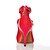 cheap Latin Shoes-Women‘s Dance Shoes Latin Satin / Leather Stiletto Heel Red / Beige