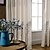 billige Gardiner-Skræddersyede miljøvenlige gardiner dækker to paneler til soveværelset
