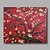billiga Blom- och växtmålningar-Hang målad oljemålning HANDMÅLAD - Blommig / Botanisk Moderna Inkludera innerram / Sträckt kanfas