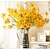 ieftine Flori Artificiale-buchet de mătase stil pastoral floare de masă 1 buchet 50cm/20“,flori false pentru nuntă arc grădină perete acasă petrecere hotel birou aranjament decor