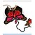 זול צמיד אופנתי-בגדי ריקוד נשים קריסטל צמידי צ&#039;ארם פרפר חיה בוהמי בוהו קריסטל צמיד תכשיטים אדום / כחול עבור קזו&#039;אל / תחרה