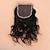 olcso Fejtető és homlok-8 12 14 16 18 20inch Koromfekete (#1B) Kézi készített Hullám Emberi haj Bezárás Világos barna Svájci csipke 45g gramm Cap Méret