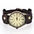 cheap Fashion Watches-Women&#039;s Quartz Bracelet Watch Casual Watch PU Band Charm Fashion Black White Blue Red Brown Green