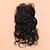 olcso Fejtető és homlok-8 12 14 16 18 20inch Koromfekete (#1B) Kézi készített Mély hullám Emberi haj Bezárás Világos barna Svájci csipke 45g gramm Cap Méret