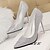 cheap Wedding Shoes-Women&#039;s Shoes Leatherette Spring / Summer Comfort Stiletto Heel Sparkling Glitter Blue / Pink / Golden