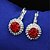 cheap Earrings-Women&#039;s Crystal Drop Earrings Dangle Earrings Lever Back Earrings Luxury Sterling Silver Cubic Zirconia Gold Plated Earrings Jewelry Red / Silver / Royal Blue For / Imitation Diamond
